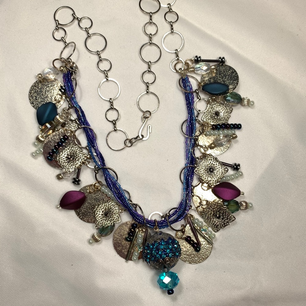 SOLD. Charmed Up Neckalce.